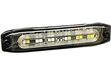 Putco UNIVERSAL 4IN LIGHTHEAD STINGER STROBE LEDS (AMBER/WHITE )