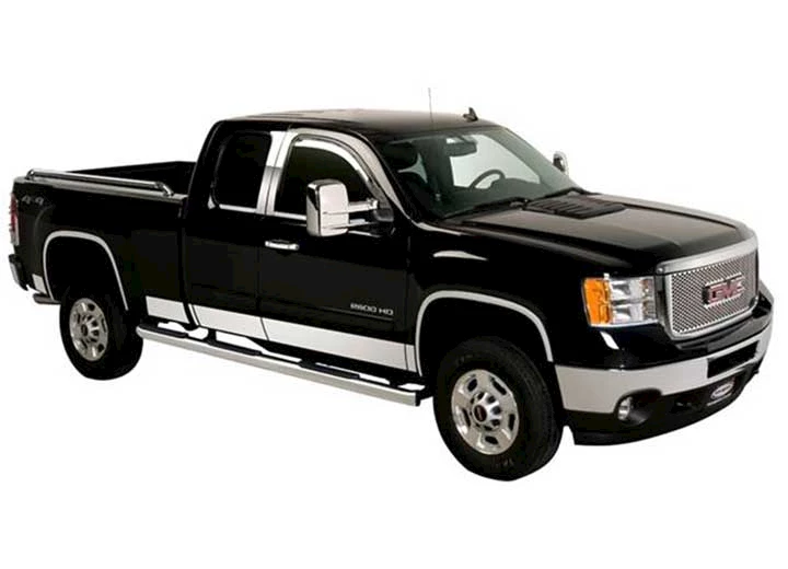 Putco 14-18 SILVERADO 1500/15-19 SILVERADO 2500/3500 DOUBLE CAB 6.5FT BED SS ROCKER PANELS-10PCS