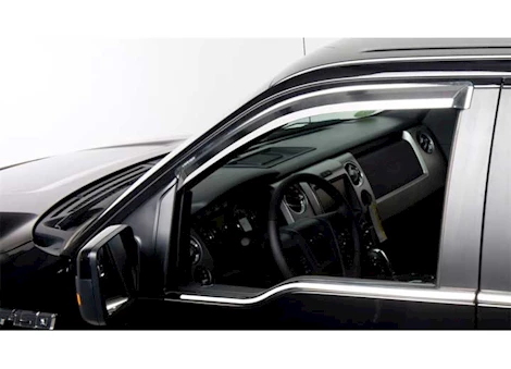 Putco 15-20 F150/17-C F250/F350 SD REGULAR CAB W/TOWING MIRRORS STAINLESS WINDOW TRIM ACCENTS