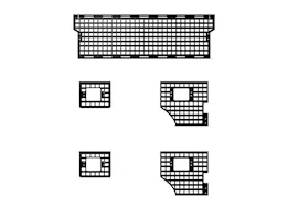 Putco 15-c f150 5.5ft(short box)molle front bed panel