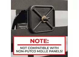 Putco 21-c bronco molle front door pocket (replacing oem net pockets)