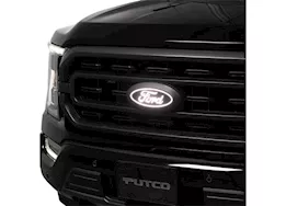 Putco 23-23 f150 luminix front led grille emblems w/camera cutout