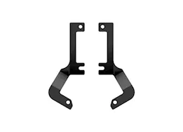 Putco 19-c sierra 1500(works w/luminix block lamps/part# 10004 or 10007)black luminix hood brackets