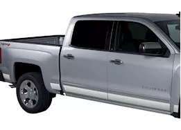 Putco 19-c silverado / sierra 1500 crew cab 5.8ft pro stainless steel rocker panels