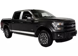 Putco 19-c silverado / sierra 1500 crew cab 5.8ft pro stainless steel rocker panels