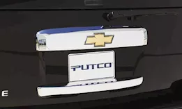 Putco 07-14 tahoe/suburban chrome tailgate and rear handle covers (2pc kit)