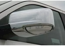 Putco 09-13 ram 1500 w/turn signal(will not fit painted or towing mirrors) chrome mirror overlays