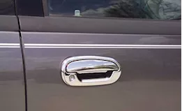 Putco 99-16 f250/f350 2dr w/pass keyhole chrome door handle cover