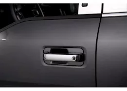 Putco 15-20 f150 4dr chrome door handle covers w/driver keyhole (covers functional sensors)