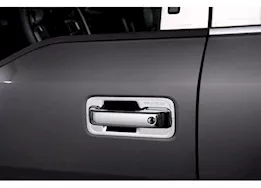 Putco 15-20 f150 4dr deluxe chrome door handle covers w/driver keyhole(covers functional sensors)