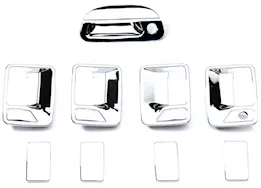 Putco 99-07 ford super duty(4dr & tg handle)w/o pass keyhole chrome door handle covers