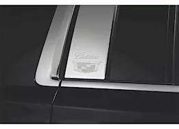 Putco 15-20 escalade pillar trim (gm licensed etching) 6pc