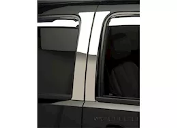 Putco 11-17 grand cherokee 6pc stainless pillar post trim