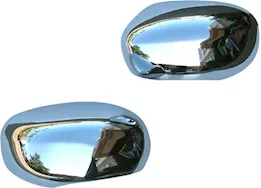 Putco 06-10 charger chrome mirror covers