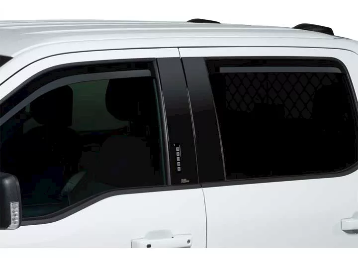 Putco 21-c f150-super crew set of 4 tinted element window visors