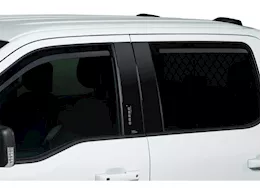 Putco 21-c f150-super cab set of 4 element tinted window visors