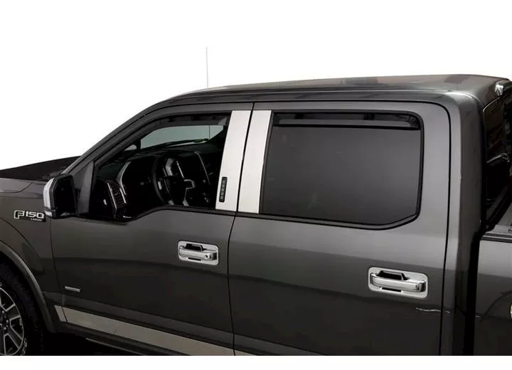 Putco 21-c f150-super crew set of 4 tinted element window visors