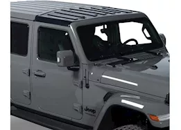 Putco 18-c wrangler jl, gladiator jt 2dr/4dr sky view hard top roof lid dark gray