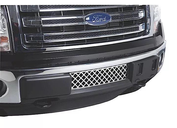 Putco 11-14 f150-ecoboost grille-stainless steel-diamond design bumper grilles