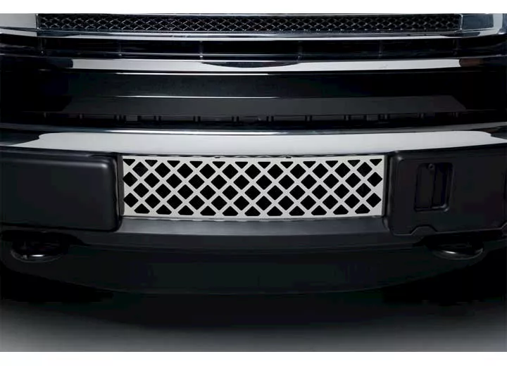 Putco 11-14 f150-ecoboost grille-stainless steel-diamond design bumper grilles