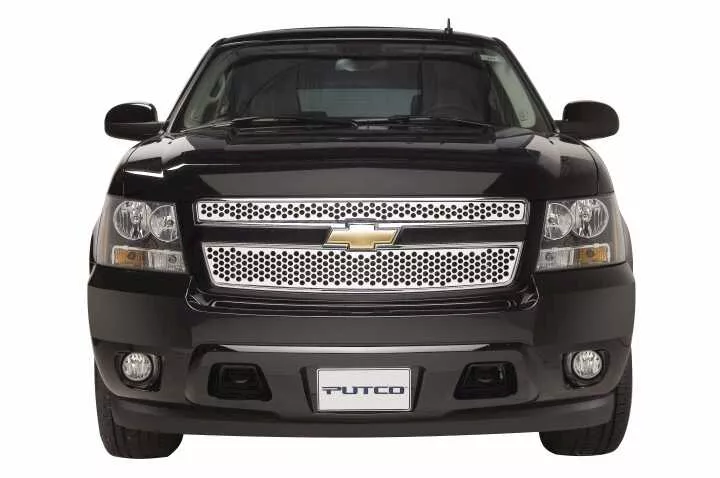 Putco 07-13 avalanche/07-14 suburban/tahoe ss punch grille