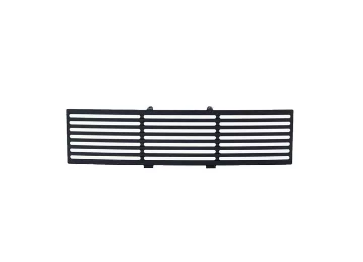 Putco 11-14 f150 ecoboost stainless black bar grille w/o heater plug