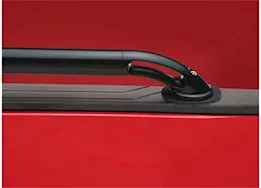 Putco 19-20 silverado/sierra 6.5ft bed putco locker side rails-black powder coated