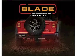 Putco 19-19 ram 1500/wrangler jk/jl 18x2 (pair)blade led light bars red/amber