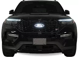 Putco 24-c explorer luminix led grille emblems (fits models w & w/o) camera black