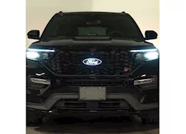 Putco 24-c explorer luminix led grille emblems (fits models w & w/o) camera black