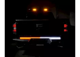 Putco 48in work blade led light bar amber/white w/power wire modification