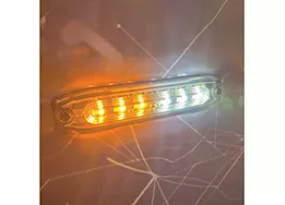 Putco Universal 4in lighthead stinger strobe leds (amber/white )