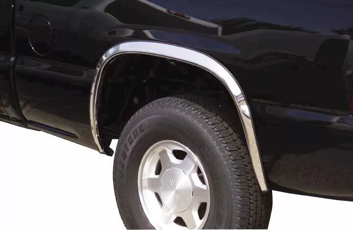 Putco 99-07 silverado/sierra 1500/99-04 2500/3500/00-06 suburban/yukon xl w/fender flares ss fender trim