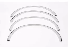 Putco 15-17 f150 w/ or w/o factory flares stainless steel fender trim