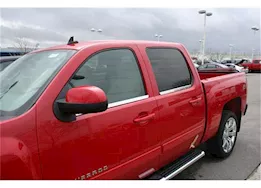 Putco 07-13 silverado/sierra 1500/07-14 2500/3500 crew ss window trim