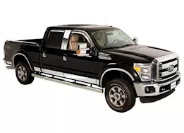 Putco 11-16 ford f250/f350 crew cab 6.5ft bed stainless steel rocker panels 12 pcs 6.25 inches wide