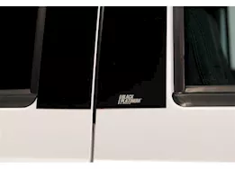 Putco 04-14 f150 super crew 4 pcs black pillar post trim