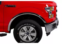 Putco 21-c f150 w/or w/o factory fender flares polished stainless steel fender trim