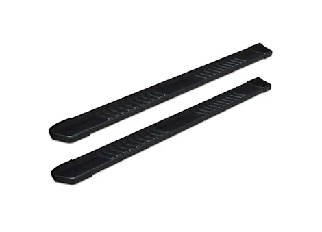 Raptor 21-C BRONCO 4-DOOR 6 IN OEM STYLE SLIDE TRACK RUNNING BOARDS BLACK TEXTURED ALUMINUM