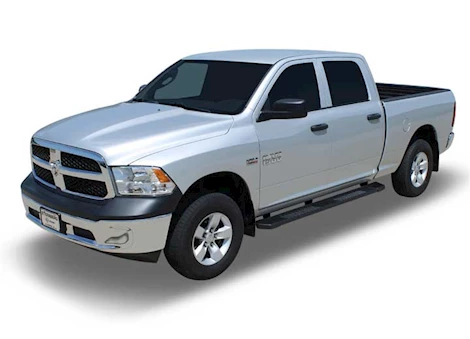 Raptor 09-18 RAM 1500 CREW CAB/10-C RAM 2500/3500 CREW CAB 6IN BLACK TEXTURED ALUMINUM OEM RUNNING BOARDS