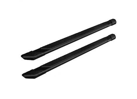 Raptor 21-C BRONCO 4-DOOR 5 IN TREAD STEP SLIDE TRACK RUNNING BOARDS BLACK TEXTURED ALUMINUM