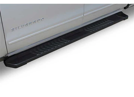 Raptor 07-18 SILV/SIERRA 1500/07-19 SILV/SIERRA 2500/3500 CREW CAB 6IN BLK TEXT ALUM OEM RUNNING BOARD