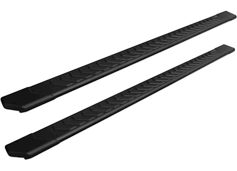 Raptor 22-C TUNDRA DOUBLE CAB 5IN FULL TREAD SLIDE TRACK RUNNING BOARDS BLACK TXD ALUMINUM