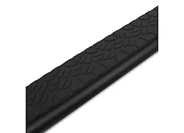 Raptor 07-18 silv/sierra 1500/07-19 silv/sierra 2500/3500 crew cab 5in blk text alum tread steps