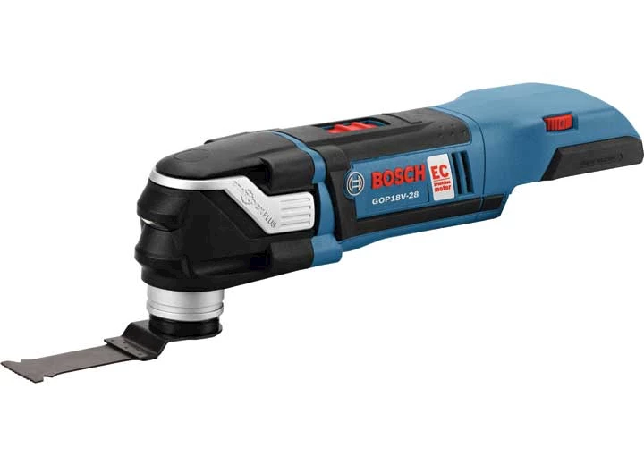 Robert Bosch Tool Company 18v brushless starlock plus oscillating multi-tool (bare tool), blue/black Main Image