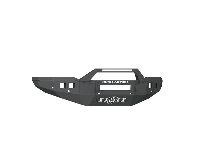 Road Armor STEALTH "WIDE FENDER FLARE" FRONT NON-WINCH BUMPER GUARD-TXTR BLACK