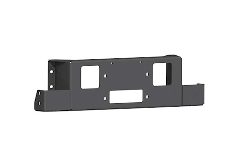 Road Armor 20-C GMC 2500/3500 VAQUERO FRONT BUMPER ACCESSORY WINCH PLATE - TEXTURE BLACK