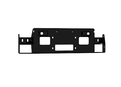 Road Armor 20-C CHEVROLET 2500/3500 VAQUERO FRONT WINCH PLATE - TEXTURE BLACK