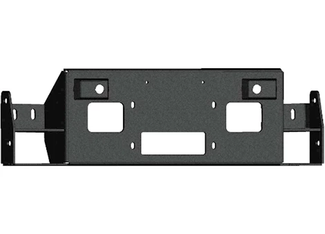 Road Armor 24-C CHEVROLET 2500/3500 VAQUERO FRONT BUMPER ACCESSORY WINCH PLATE-TEXTURE BLAC