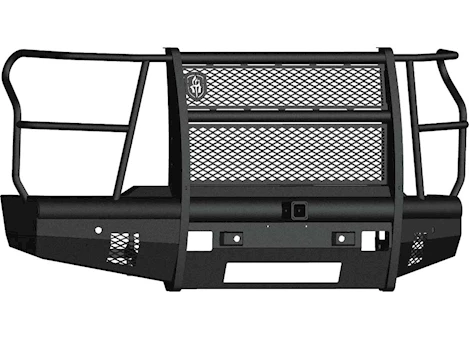 Road Armor 24-C CHEVROLET 2500/3500 VAQUERO FRONT NON-WINCH BUMPER FULL GUARD; 2IN RECEIVER
